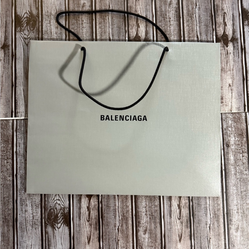 Authentic Balenciaga shopping bag with Black Handles